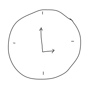 Присел на минутку