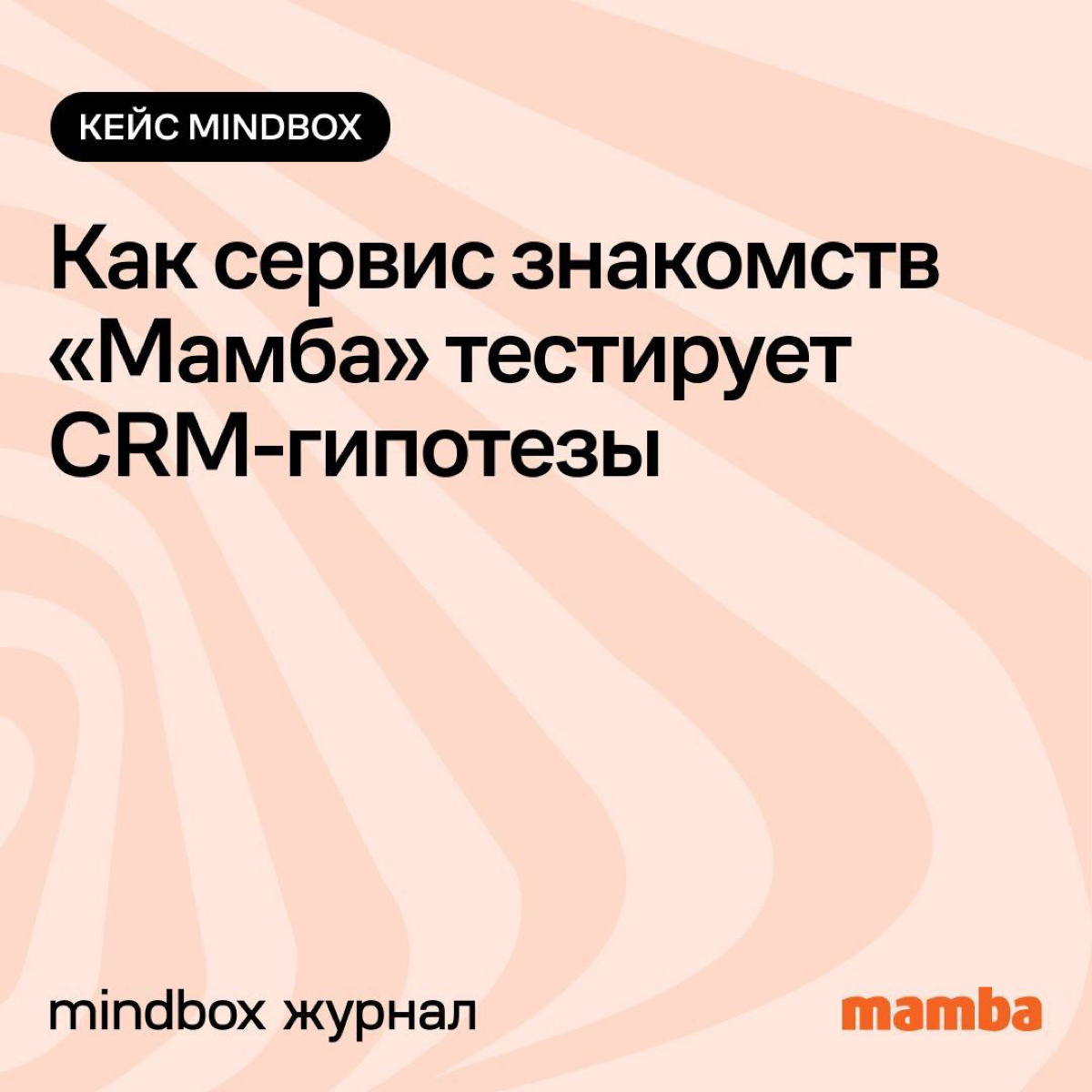 Сервис знакомств «Мамба» тестирует коммуникации с контрольной группой, чтобы понять, что они действительно работают и приносят компании деньги | Сетка — социальная сеть от hh.ru