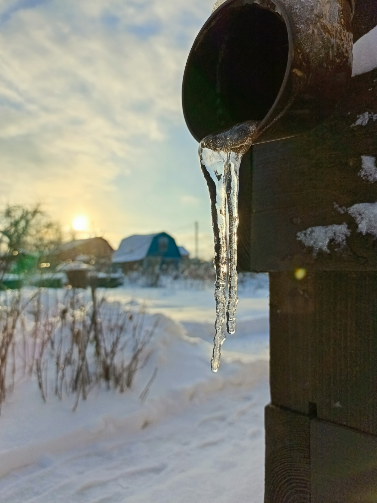 Дачные зарисовки, оттепель | Сетка — социальная сеть от hh.ru