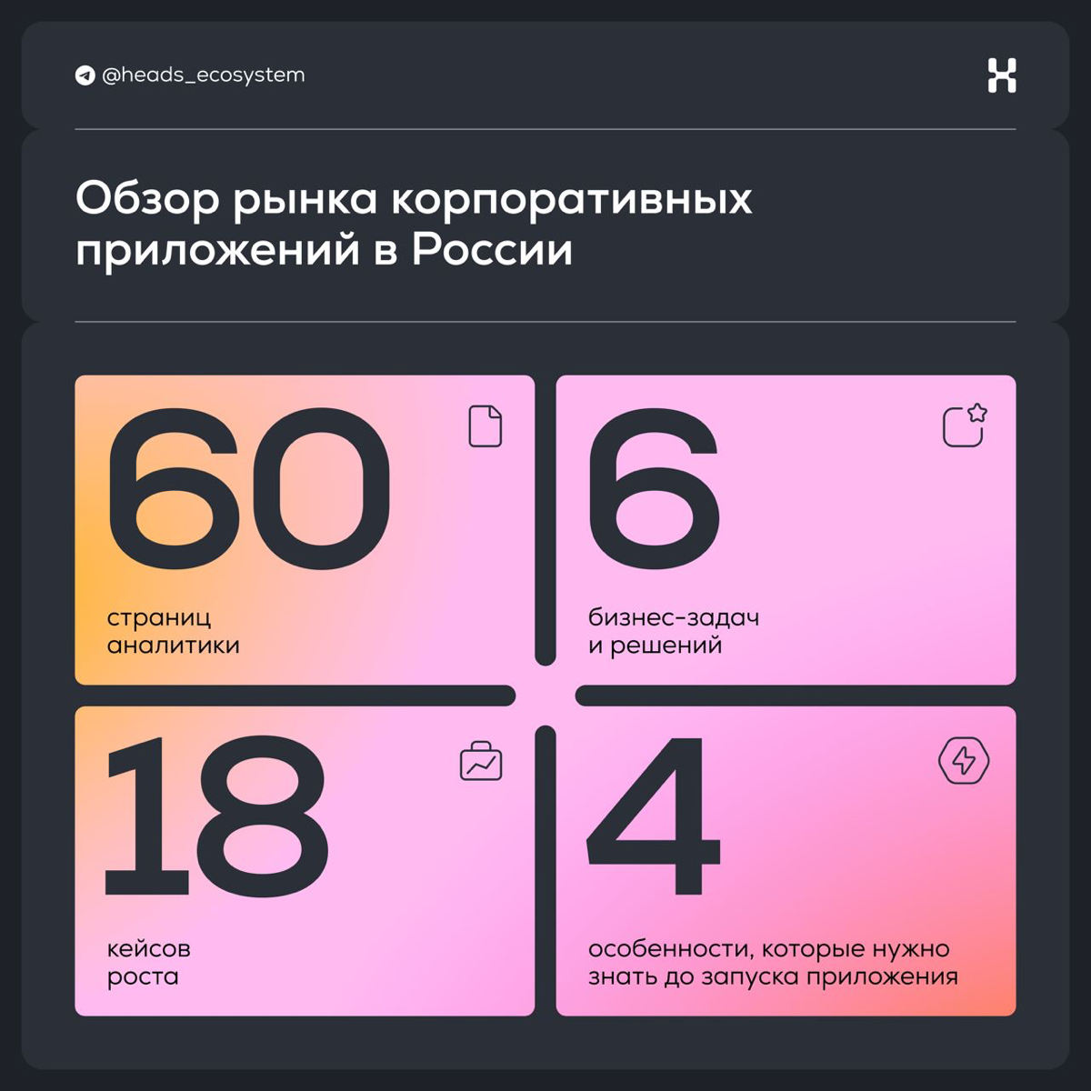 Обзор рынка корпоративных приложений | Сетка — социальная сеть от hh.ru