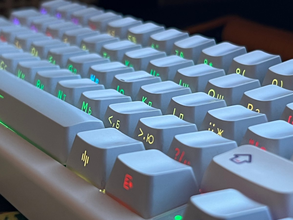 Давно хотел сайдпринты с кириллицей. В итоге заказал в качестве донора снятый с производства даркпроджект только ради капов | Сетка — социальная сеть от hh.ru