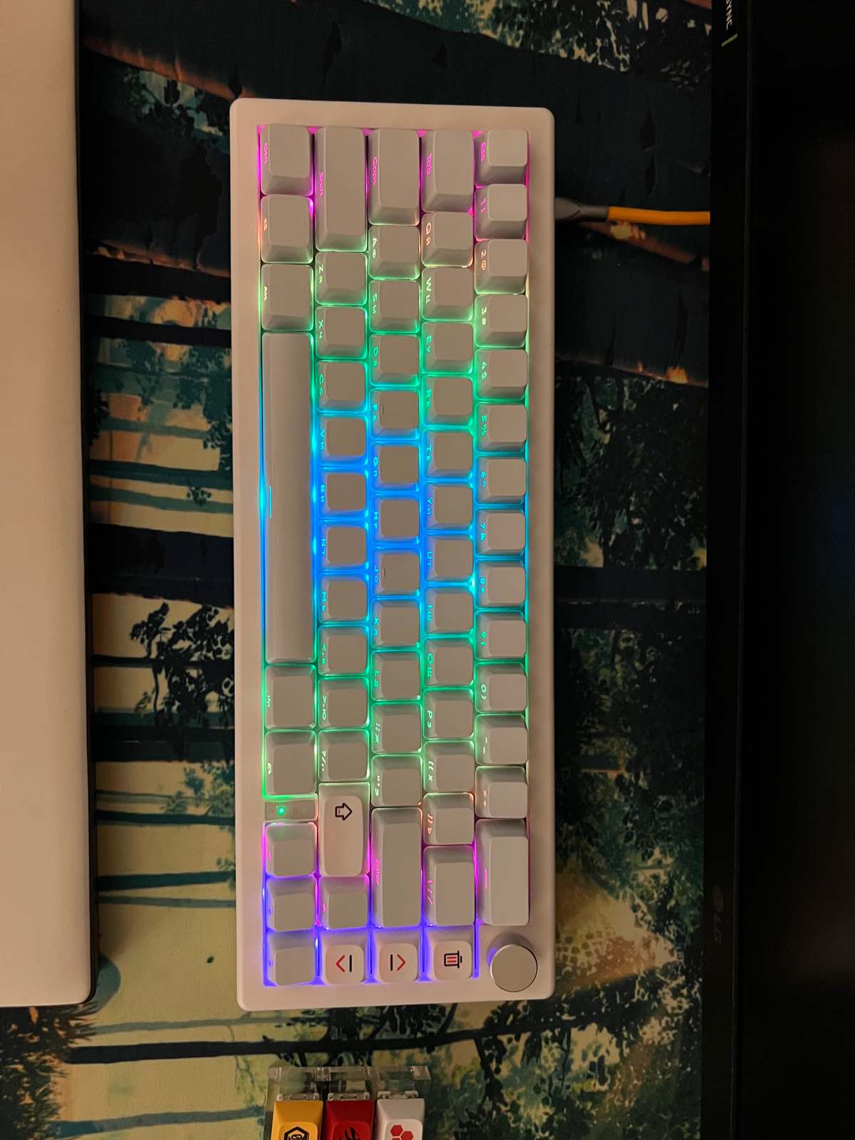 Давно хотел сайдпринты с кириллицей. В итоге заказал в качестве донора снятый с производства даркпроджект только ради капов | Сетка — социальная сеть от hh.ru