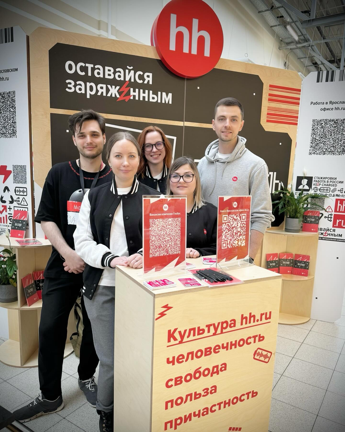 «hh Старт» и карьера в hh.ru
24 и 25 февраля в Ярославле была уникальная возможность поближе познакомится с нашей компанией. (Спойлер: и еще обязательно будет ☺️)
Мы разместили стендик hh | Сетка — социальная сеть от hh.ru