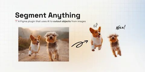 #открытиедня
Segment Anything — плагин позволяет в один клик вырезать объекты с изображений.
Install plugin https://www.figma.com/community/plugin/1229141725660705006/Segment-Anything | Сетка — социальная сеть от hh.ru