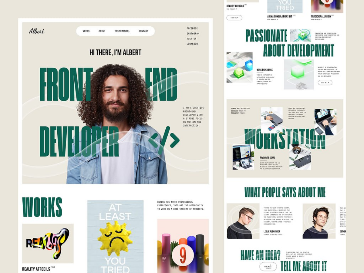 Новая подборка вдохновения в вашу копилку референсов | Сетка — социальная сеть от hh.ru