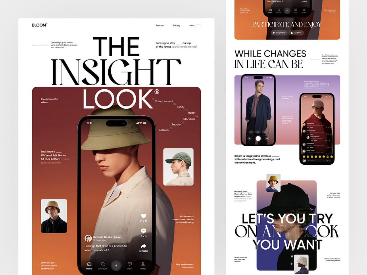 Новая подборка вдохновения в вашу копилку референсов | Сетка — социальная сеть от hh.ru