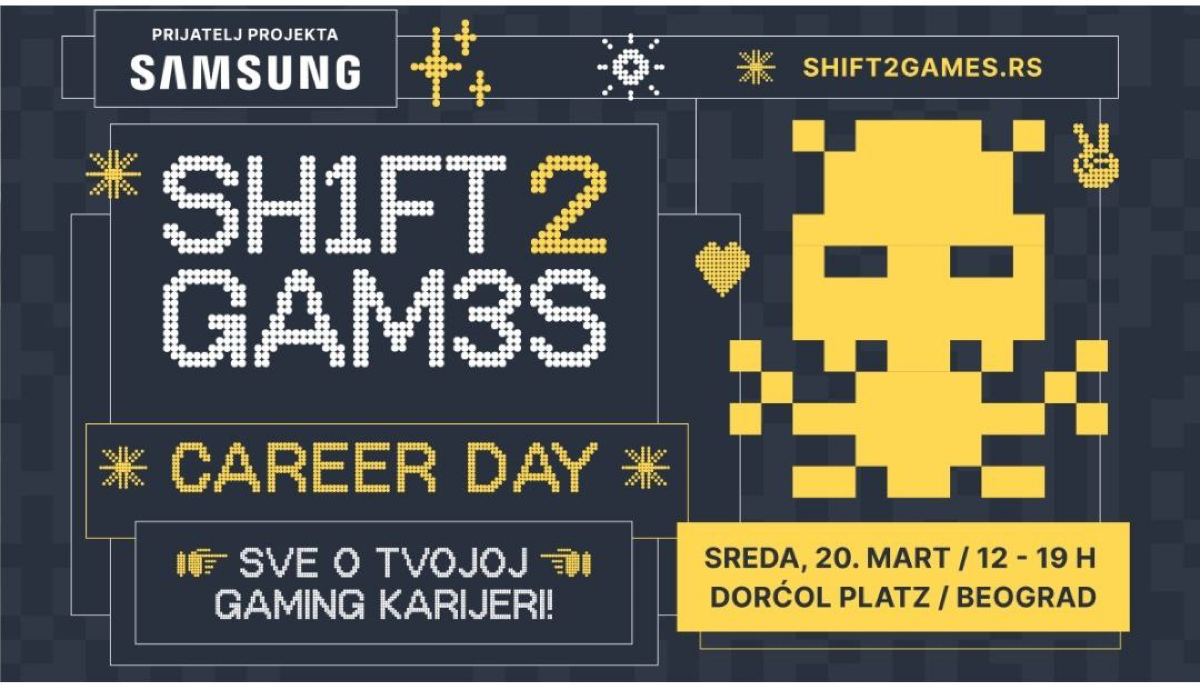 🔴🏃🏻Офлайн ярмарка вакансий Shift2Games Career Day 20 марта 12:00-19:00 (по Белграду)
Для всех, кто интересуется карьерой в игровой индустрии, мы организуем ещё одну ярмарку вакансий и консультаций по ... | Сетка — социальная сеть от hh.ru