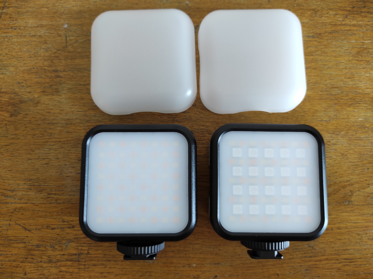 Приехал мини-свет!
Взяла попробовать два годокса, Bi + RGB.
Помещается на ладони, а светит, кажется, весьма неплохо! Поэкспериментируем)
А вы используете дополнительный свет для съёмки? | Сетка — социальная сеть от hh.ru