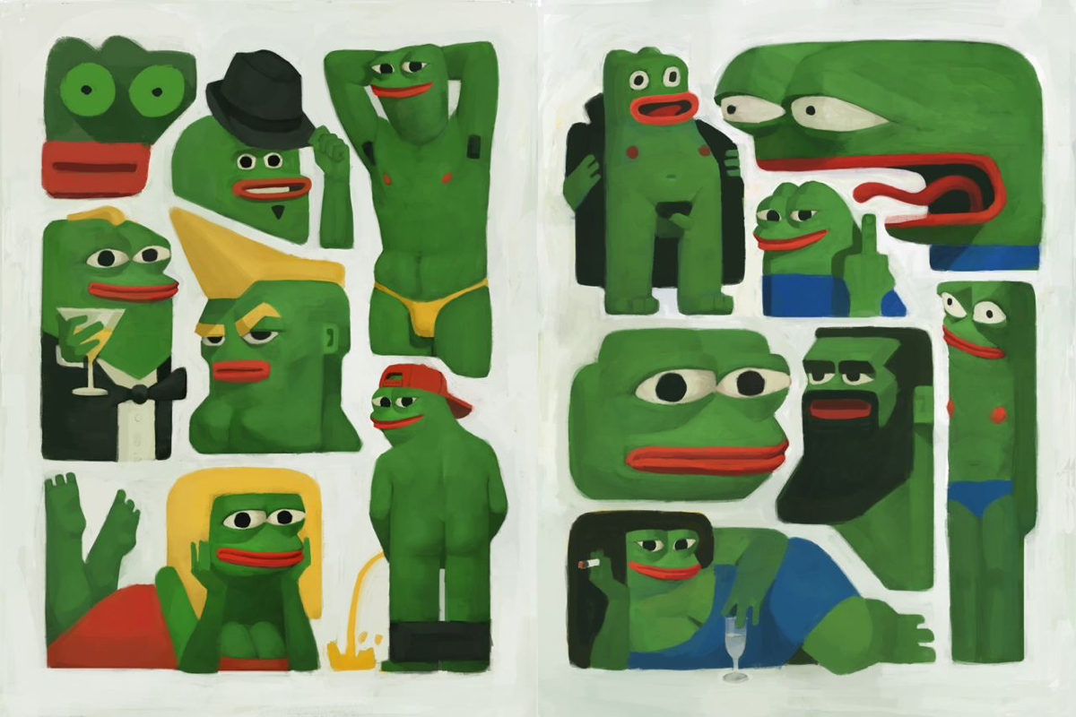 Серия ироничных иллюстраций «Лягушонок Пепе» Луки Бони из Неаполя
Больше картинок: https://awdee.ru/pepe-character-pages/
http://behance.net/gallery/151703767/Pepe-Character-pages | Сетка — социальная сеть от hh.ru