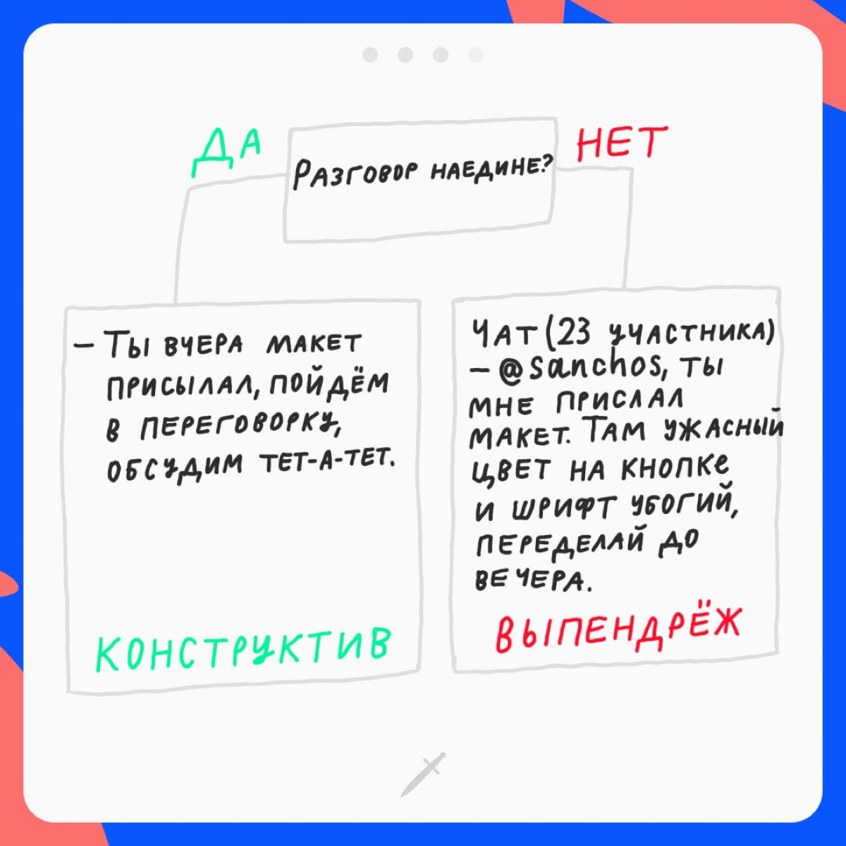 Как давать советы и не словить леща | Сетка — социальная сеть от hh.ru
