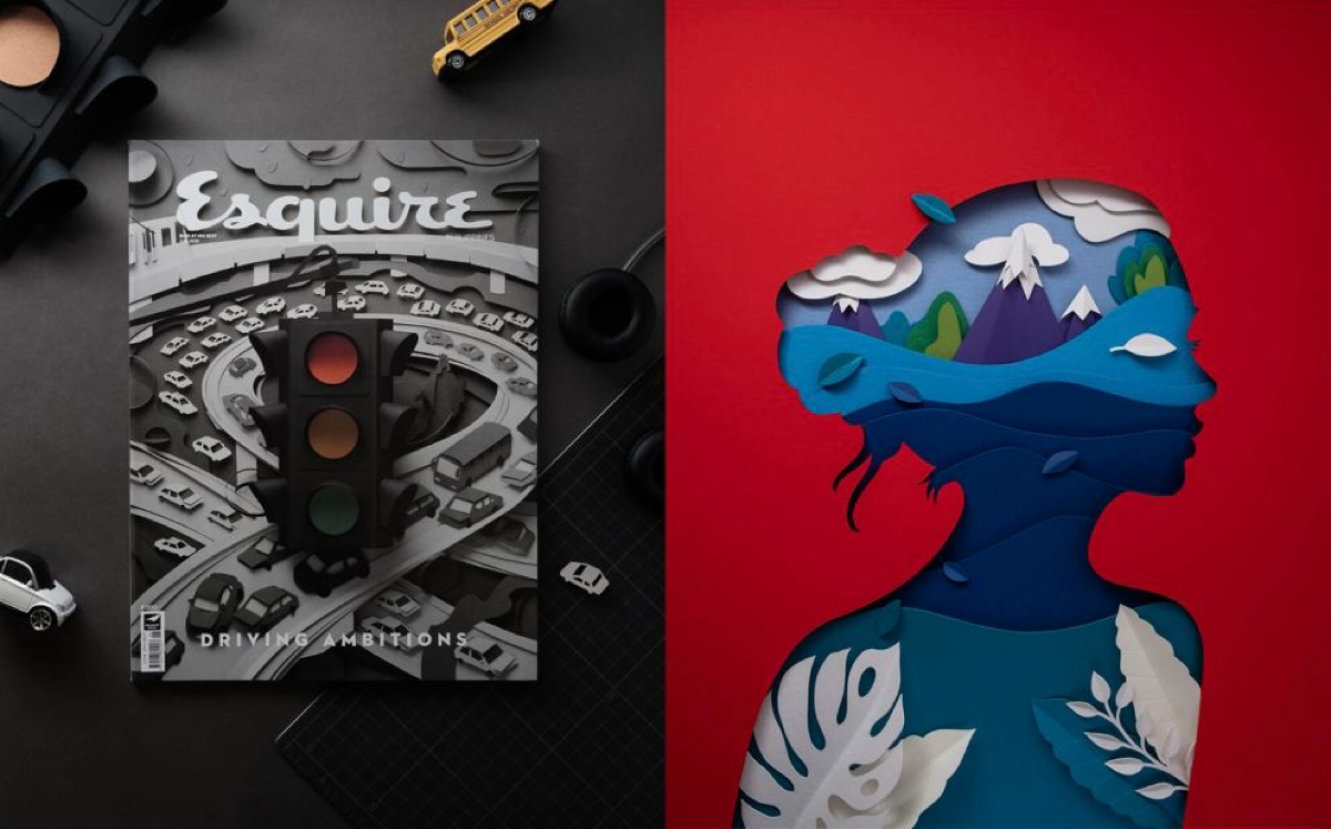 Бумажные иллюстрации Джона Эда Де Вера из Манилы | Сетка — социальная сеть от hh.ru