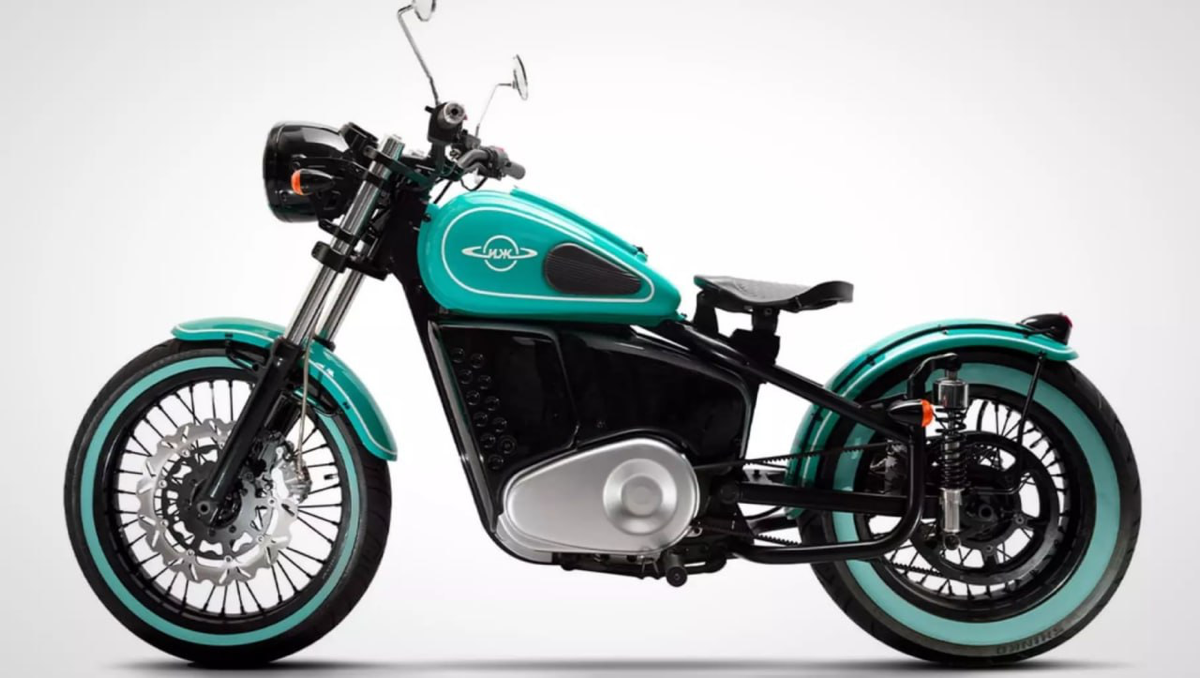 Понятно, что это больше маркетинг и лимитка, чем реальный продукт, но вы только гляньте, какой стильный и кайфовый электрический ретро-байк выпустил концерн "Калашников" | Сетка — социальная сеть от hh.ru