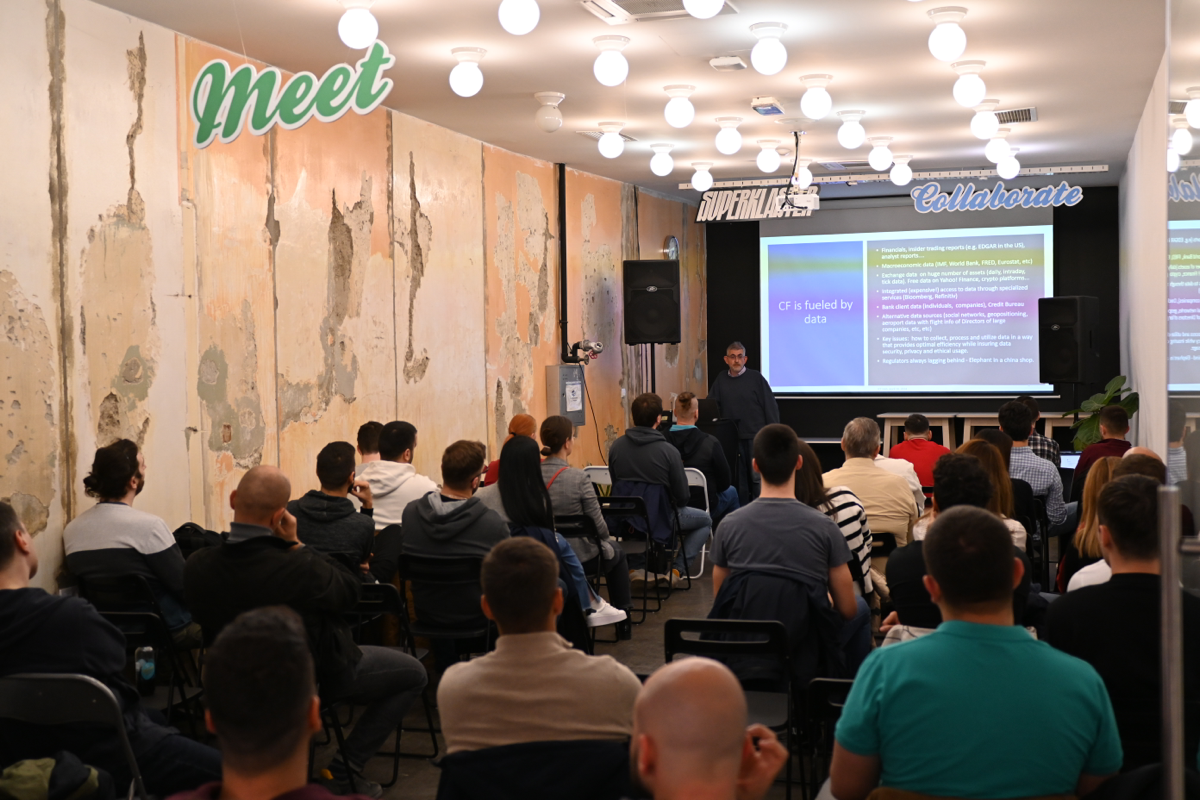 Конференции по Большим Данным в Сердце Белграда!
Вчера в ICT Hub в Белграде прошла «мини» конференция о больших данных и ее как минимум можно назвать “middle”, так как она собрала более 60 человек (в ... | Сетка — социальная сеть от hh.ru