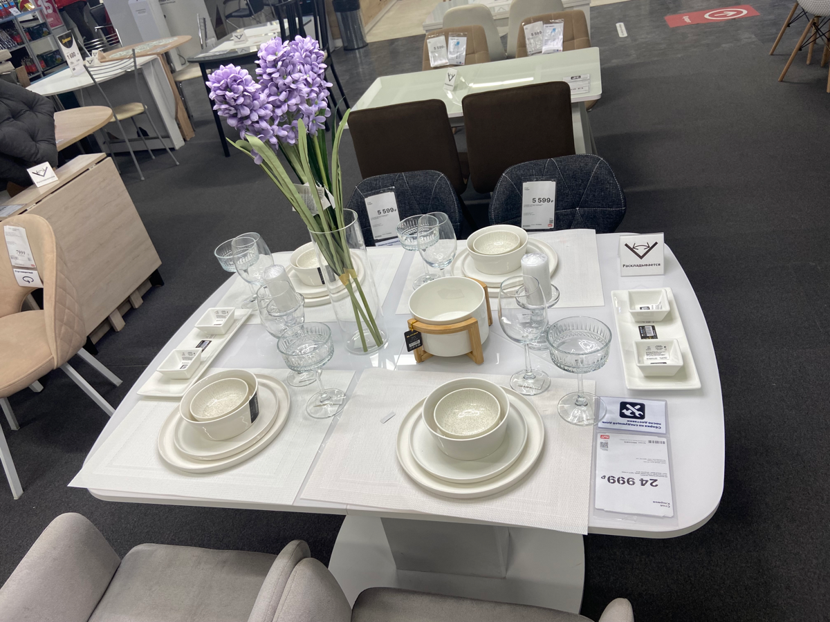 Ну и еще немного сервировок. Ничего не могу поделать, очень нравятся | Сетка — социальная сеть от hh.ru