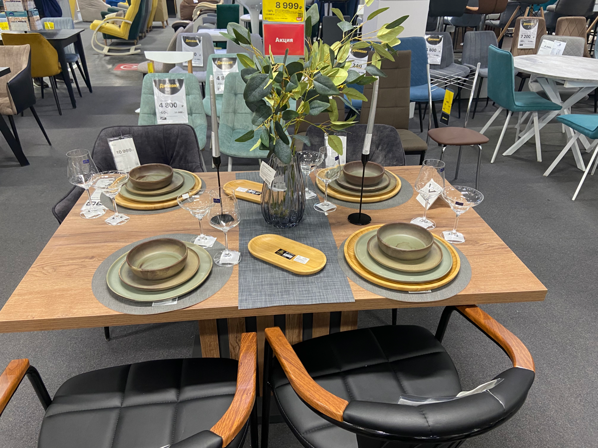 Ну и еще немного сервировок. Ничего не могу поделать, очень нравятся | Сетка — социальная сеть от hh.ru