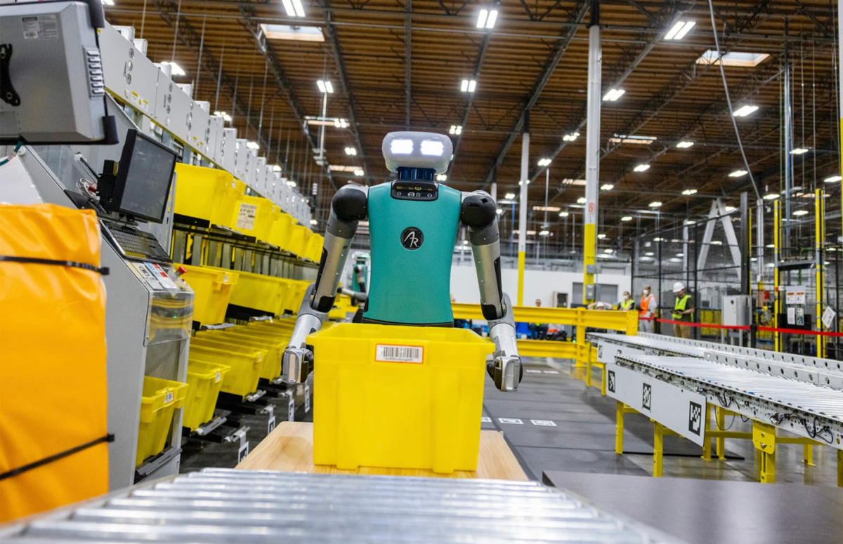 Встречайте Digit - гуманоидного робота от Amazon🤖 | Сетка — социальная сеть от hh.ru