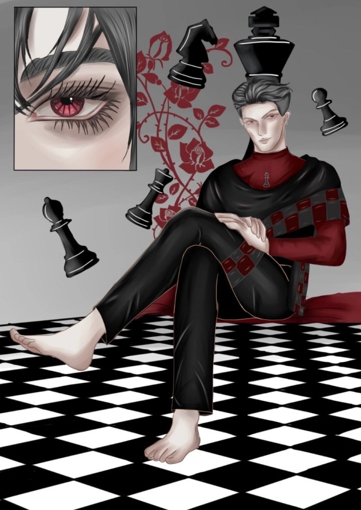 Как-то решила нарисовать арты Карты и Шахматы | Сетка — социальная сеть от hh.ru