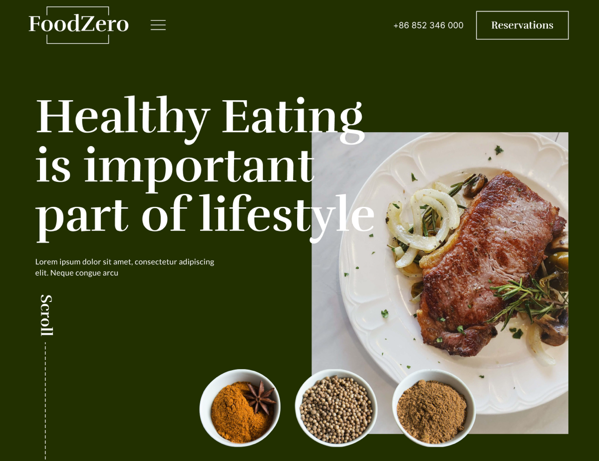 FoodZero
Сайт ресторана
→ Жанр: #MultiPage
→ Сложность: #сложный
→ Язык: #EN
→ Адаптив: Нет
Ссылка на макет: https://www.figma | Сетка — социальная сеть от hh.ru