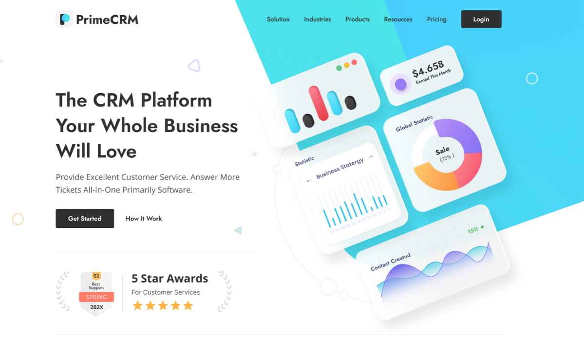 PrimeCRM
Сайт CRM-системы
→ Жанр: #MultiPage
→ Сложность: #средний
→ Язык: #EN
→ Адаптив: Нет
Ссылка на макет:  https://www.figma | Сетка — социальная сеть от hh.ru