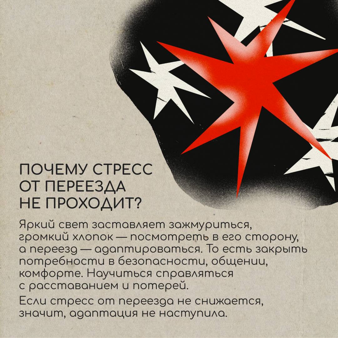 Иногда даже желанный переезд за границу оборачивается сильным стрессом. И вместо того, чтобы исследовать новую страну, хочется лежать под одеялом и не выходить из дома | Сетка — социальная сеть от hh.ru