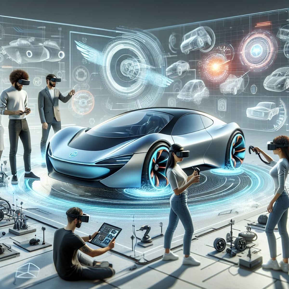 Привет, любители VR! 😄🚗🌐
Приготовьтесь к захватывающим новостям из мира автомобильного дизайна! 🚀 Ведущие производители, такие как Ford, Volvo и Rivian, активно внедряют XR-технологии в процесс создан... | Сетка — социальная сеть от hh.ru