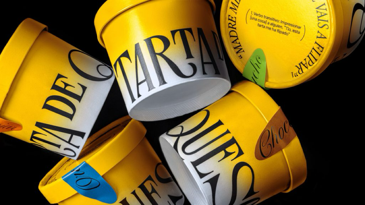 Воздушный, как облачко: упаковки перуанских десертов Tarta De Queso
Сочетание элегантных шрифтов и воздушного градиента транслирует изысканность и лёгкость, а яркие стикеры добавляют игривости лаконич... | Сетка — социальная сеть от hh.ru