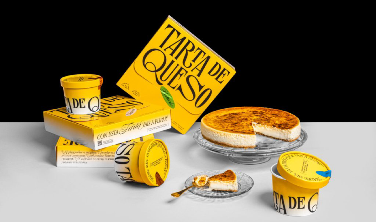 Воздушный, как облачко: упаковки перуанских десертов Tarta De Queso
Сочетание элегантных шрифтов и воздушного градиента транслирует изысканность и лёгкость, а яркие стикеры добавляют игривости лаконич... | Сетка — социальная сеть от hh.ru