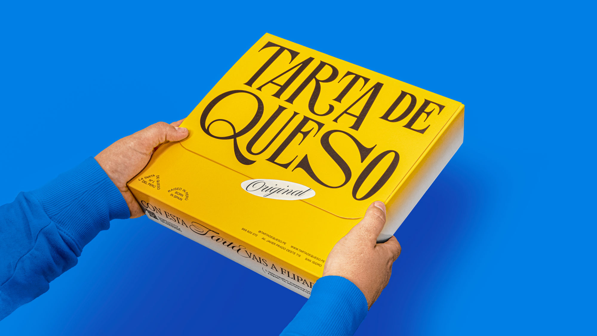 Воздушный, как облачко: упаковки перуанских десертов Tarta De Queso
Сочетание элегантных шрифтов и воздушного градиента транслирует изысканность и лёгкость, а яркие стикеры добавляют игривости лаконич... | Сетка — социальная сеть от hh.ru