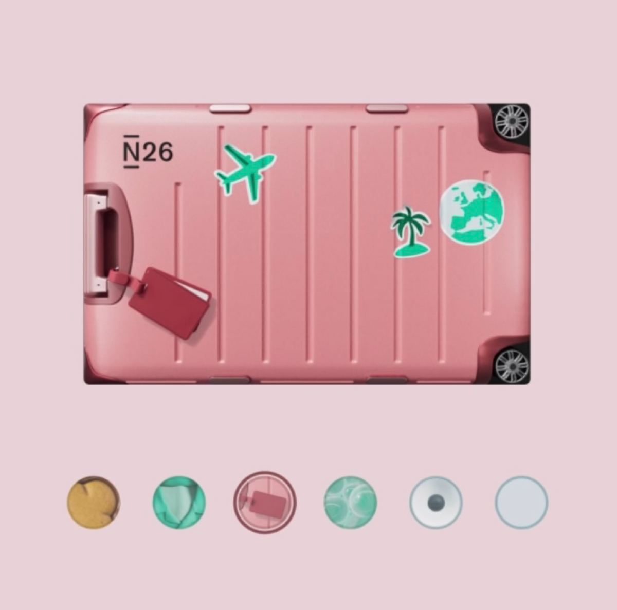 Дизайн пяти виртуальных карт немецкого интернет-банка N26 | Сетка — социальная сеть от hh.ru