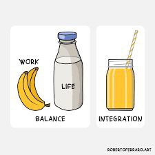 На просторах интернета попалась картинка и очень мне понравилась. 
Хочу поделиться своими взглядами на 2 вещи по поводу баланса в жизни | Сетка — социальная сеть от hh.ru