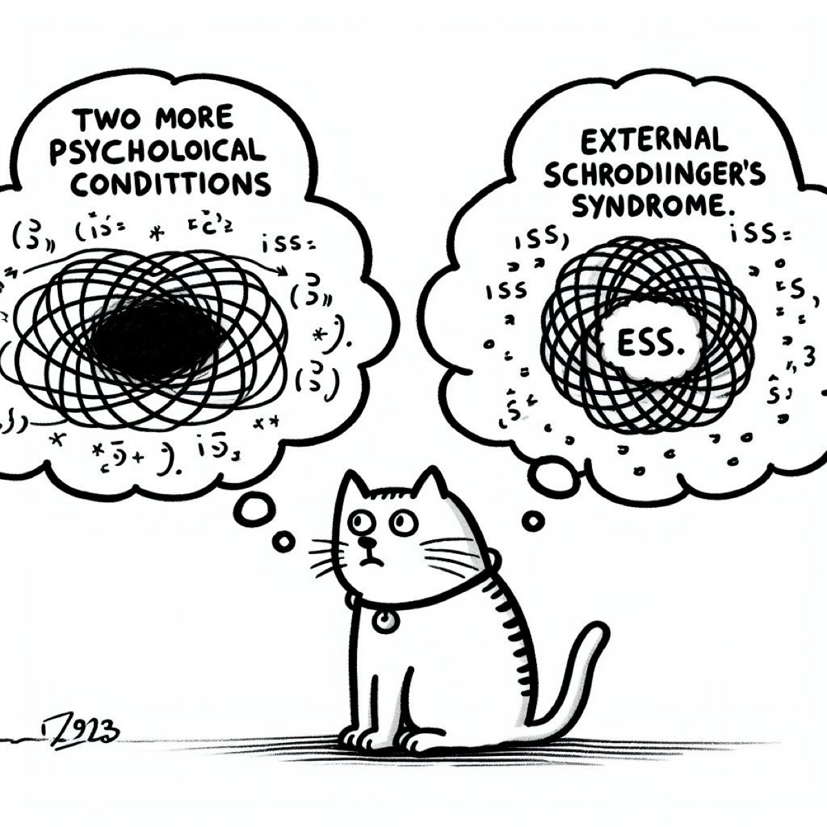 Ещё два психологических состояния: "Внутренний синдром Шрёдингера"  (Internal Schrödinger's syndrome / ISS) и "Внешний синдром Шрёдингера" (External Schrödinger syndrome / ESS) | Сетка — социальная сеть от hh.ru
