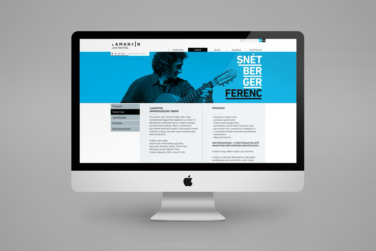 Айдентика джазового фестиваля Ламантин | Сетка — социальная сеть от hh.ru