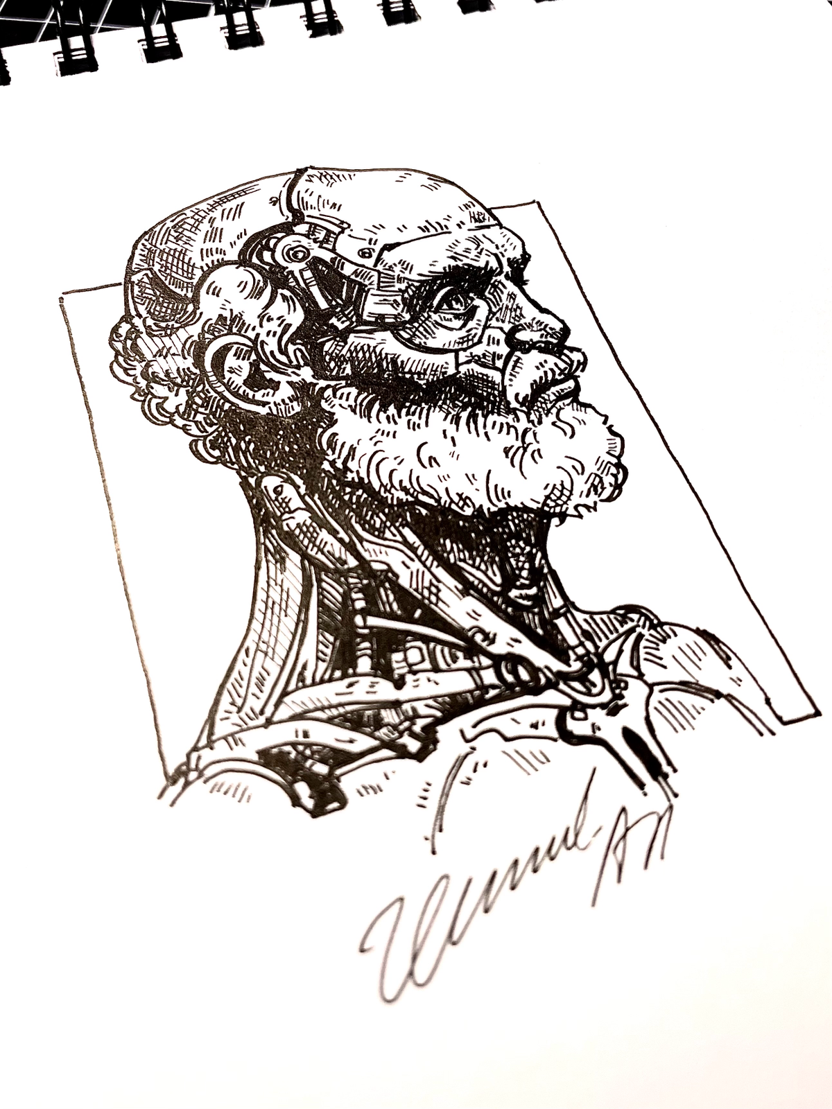 Ура выходные! Механизируемся 🖊️
#арт #рисунок #художник | Сетка — социальная сеть от hh.ru
