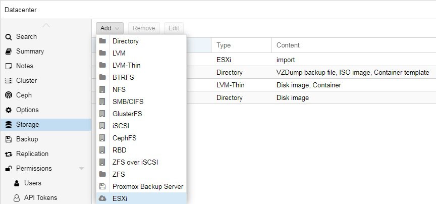 Чтобы импортировать машины из ESXi в Proxmox (8 | Сетка — социальная сеть от hh.ru