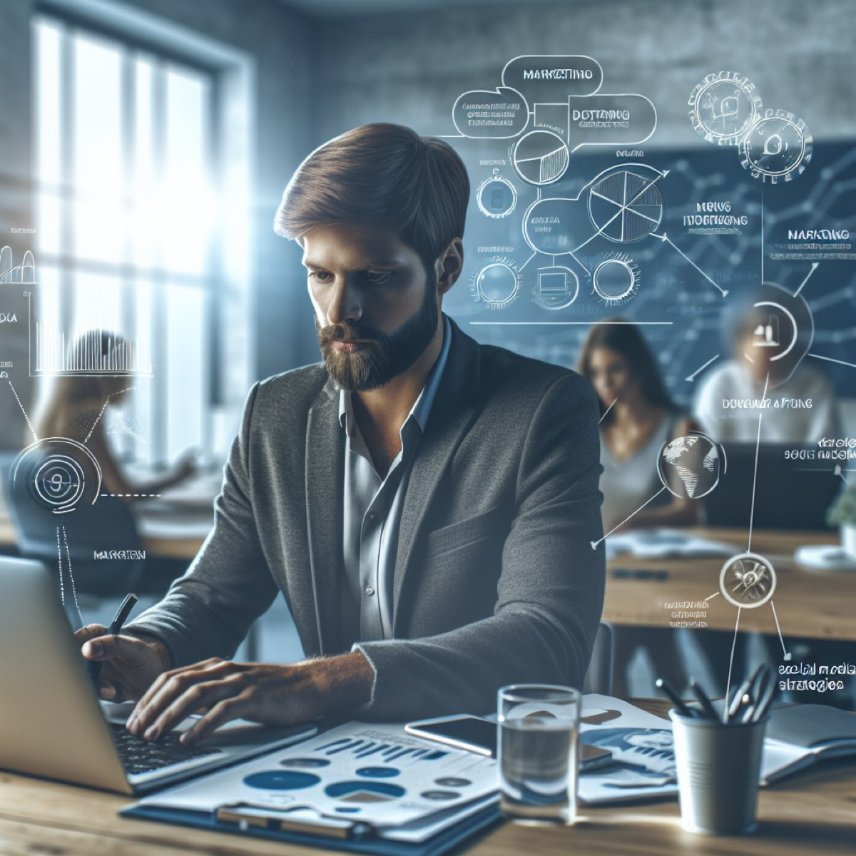 Геймификация. Задача - научить предпринимателя маркетингу. | Сетка — социальная сеть от hh.ru