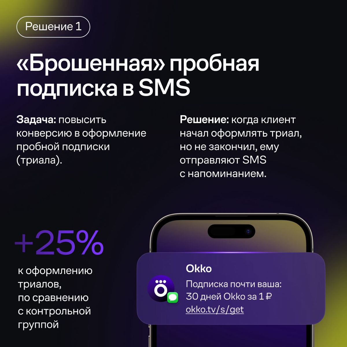 В Okko за год увеличили платящую базу на 57% с помощью CRM-маркетинга — об этом рассказали на Epic СRM-Marketing Meetup. В карточках — 4 решения, которые подойдут бизнесу с подписной моделью | Сетка — социальная сеть от hh.ru