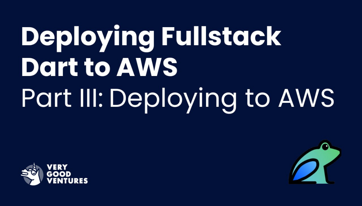 Deploying Fullstack Dart to AWS, Part III: Deploying to AWS: В третьей части из серии статей, команда VGV рассказывает, как развёртывать полноценное Dart блог-приложение на AWS, используя AWS App Runn... | Сетка — социальная сеть от hh.ru