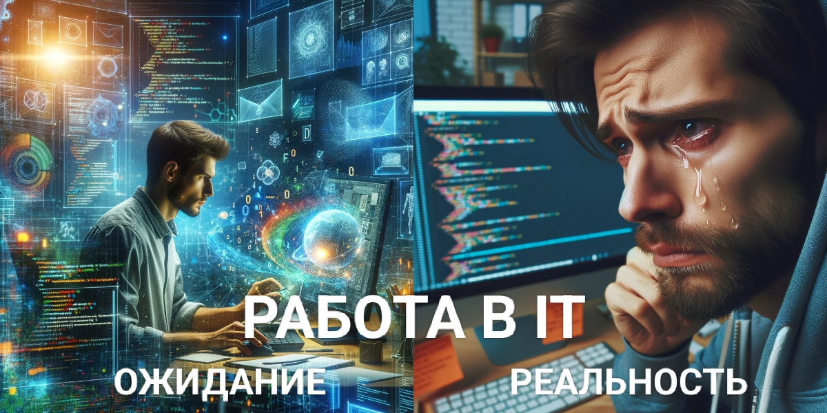 Работа в IT: Ожидание / Реальность | Сетка — социальная сеть от hh.ru