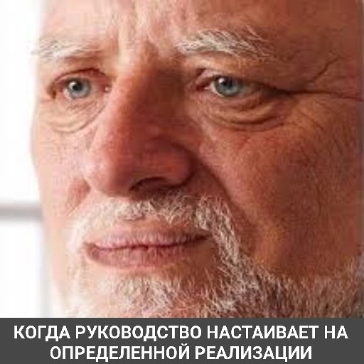 Когда руководство настаивает на определенной реализации | Сетка — социальная сеть от hh.ru