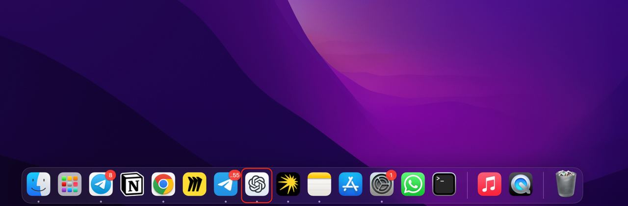 ChatGPT официально доступен на Mac. После установки его можно вызвать с помощью Opt + пробел и задать любой интересующий вопрос. Также можно с ним поговорить.
Попробуйте!
@umedschannel | Сетка — социальная сеть от hh.ru