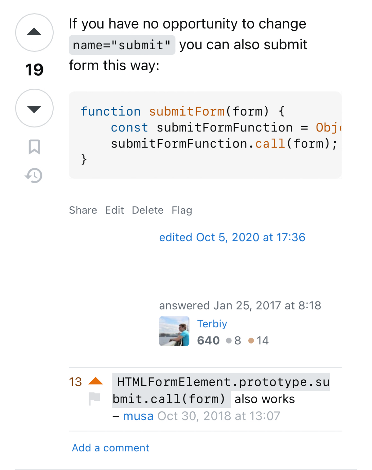 Мой наиболее популярный ответ на StackOverflow | Сетка — социальная сеть от hh.ru