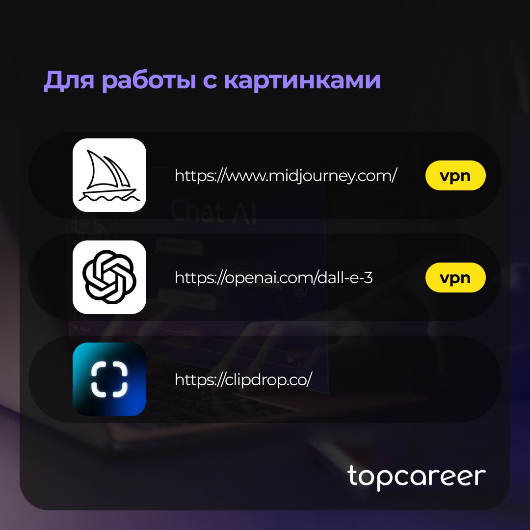 ТОП нейросетей, которые освободят вас от рутины и операционных задач🔥
Для удобства оформили их в карточки | Сетка — социальная сеть от hh.ru