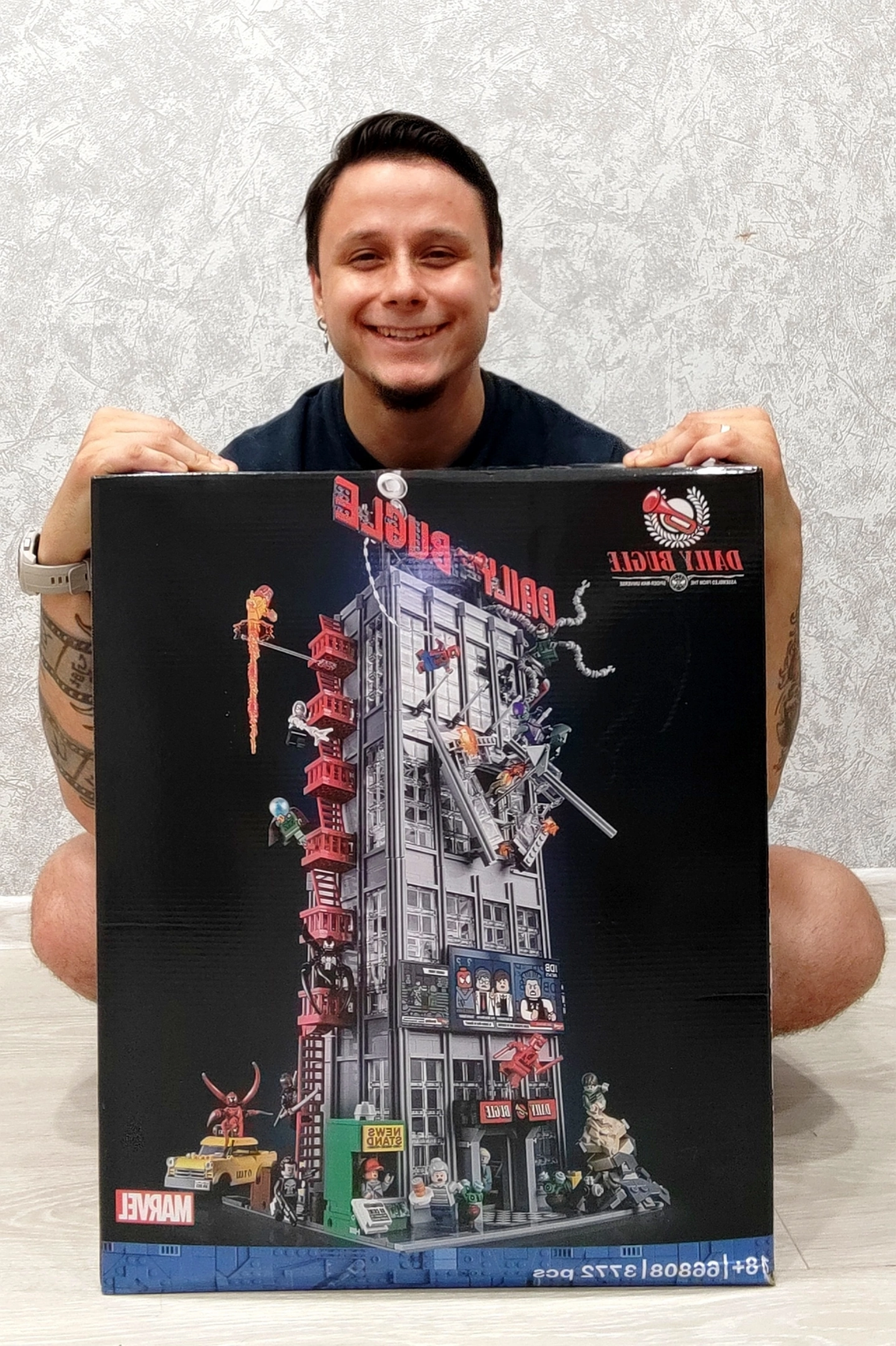 Самоубложил себя покупкой конструктора 3772 детали. Не #lego, конечно, но радости доставляет не меньше. | Сетка — социальная сеть от hh.ru