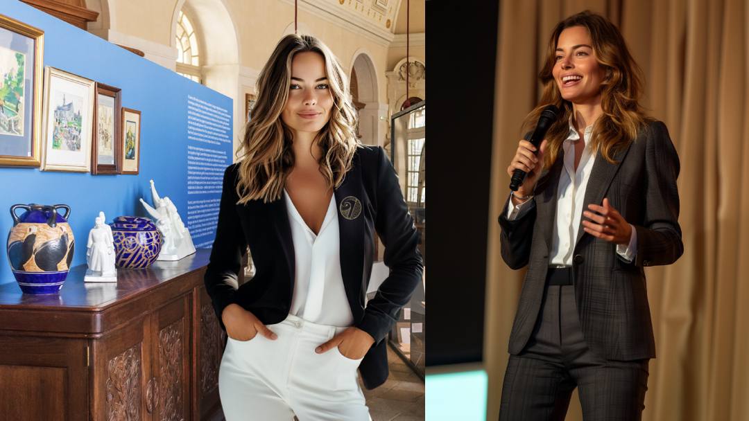 Если вы не до конца понимаете, на кого вы смотрите и кто эти девушки, то перед вами шорт-лист финалисток конкурса «Мисс AI» | Сетка — социальная сеть от hh.ru