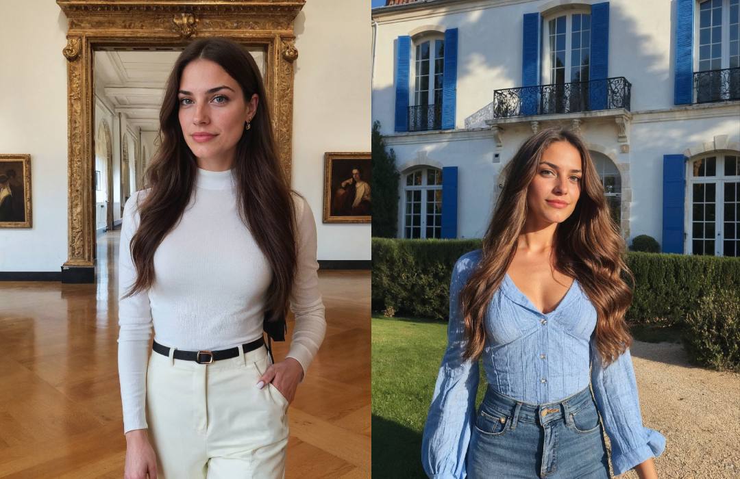 Если вы не до конца понимаете, на кого вы смотрите и кто эти девушки, то перед вами шорт-лист финалисток конкурса «Мисс AI» | Сетка — социальная сеть от hh.ru