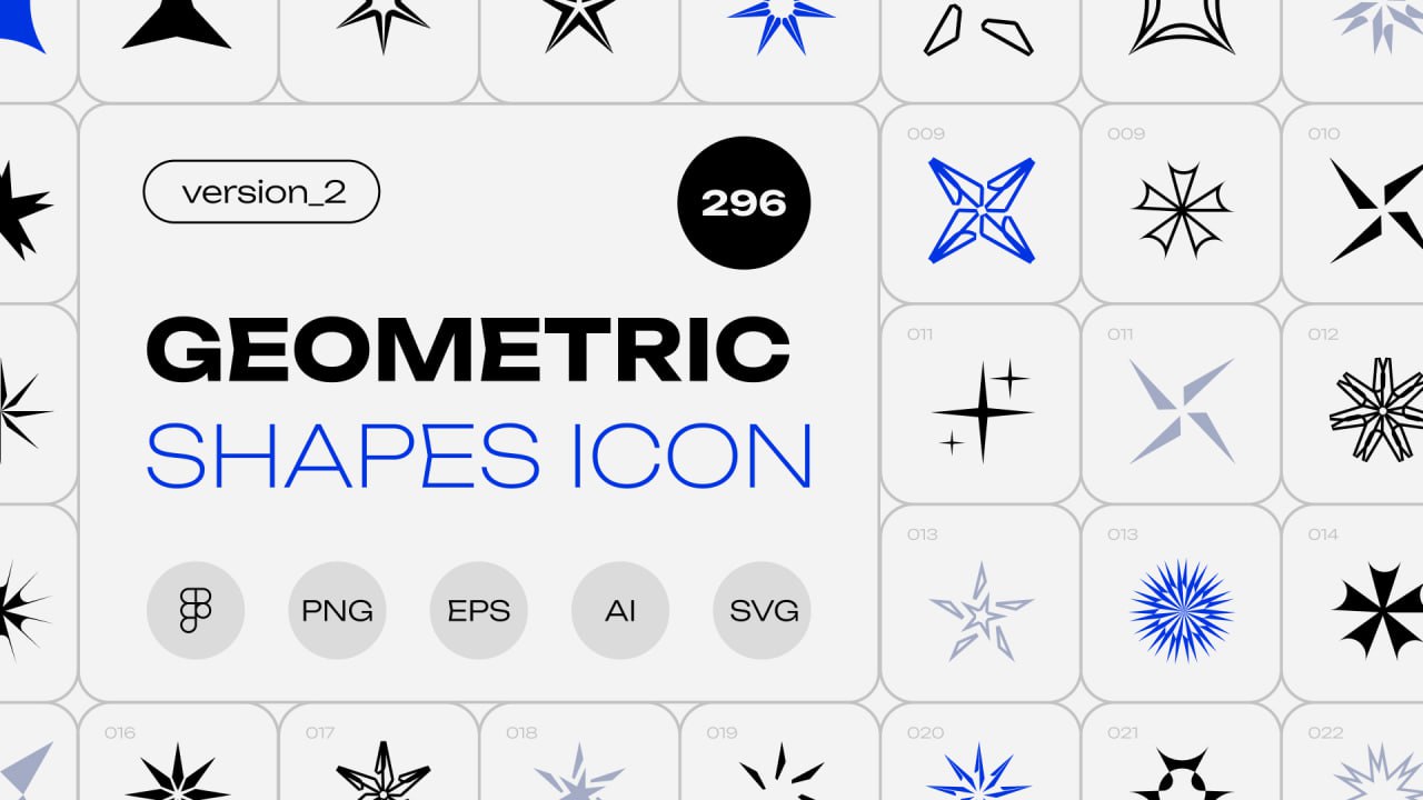 #ресурсы #дизайн #figma #odiz
Бесплатная версия пака векторных шейпов, которая состоит из 45+ элементов для твоего дизайна.
Geontric Shapes Icon
Odiz | Telegram | Сетка — социальная сеть от hh.ru