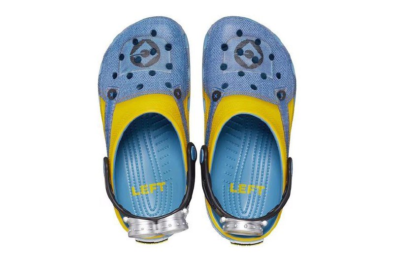 🍕 Crocs объединился с Illumination и представил сабо в стиле миньонов. Верхняя часть обуви украшена джинсовым комбинезоном, а на носке и в месте крепления ремешков красуется логотип Грю «G» | Сетка — социальная сеть от hh.ru