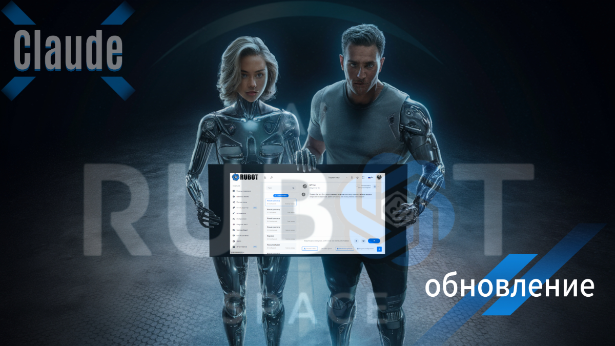 🔥  Обновление RuBot Space — Готово! ✔️
🤖 Мы выпустили сверхожиданное обновление, которое бросает вызов будущему искусственного интеллекта | Сетка — социальная сеть от hh.ru