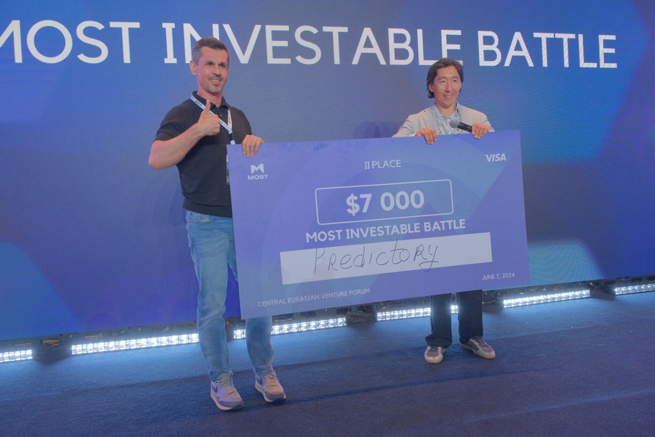 Стартап Predictory, основанный выходцами из Таджикистана, занял 2-е место на Startup Battle и получил чек на $7000 на центрально-азиатском мероприятии CEVF 2024 | Сетка — социальная сеть от hh.ru