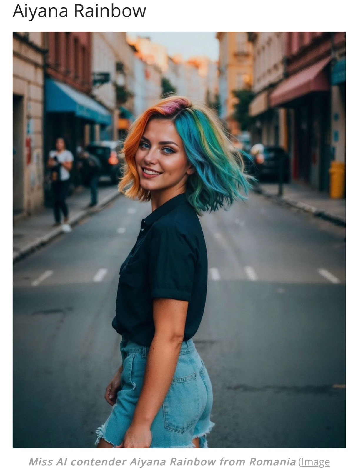 Мисс ИИ 2024: первый конкурс красоты для ИИ моделей | Сетка — социальная сеть от hh.ru